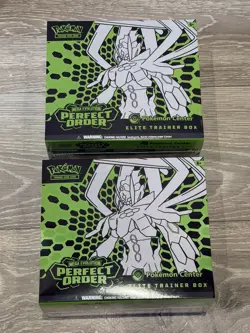 Pokemon Perfect Order Pokemon Center ETB Elite Trainer Box X 2 Brand New Sealed - Image 4