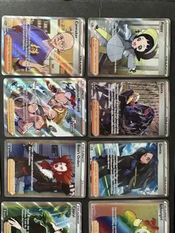 Lot of 23 Pokemon Trainer Full Art Geeta Candice Poppy Schoolgirl Irida Fantina - Image 2