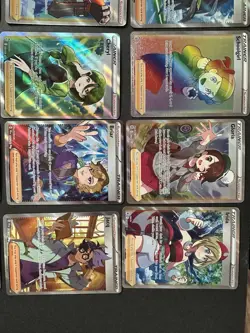 Lot of 23 Pokemon Trainer Full Art Geeta Candice Poppy Schoolgirl Irida Fantina - Image 3