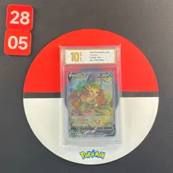 Pokemon TCG Chinese Sword & Shield CS4aC 134 SR Leafeon V Grade10 - Image 1