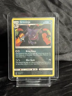Greninja 117/214 NM Rare Reverse Holo Unbroken Bonds 2019 Pokemon TCG - Image 2