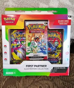 Pokemon TCG First Partner Illustration Collection Series 1 New Lot Of 3 - Image 4