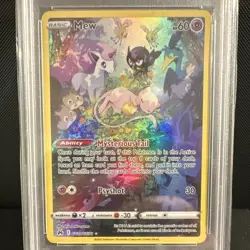 Pokemon Mew GG10/GG70 Crown Zenith Galarian Gallery Ultra Rare Holo PSA 9 2023 - Image 3