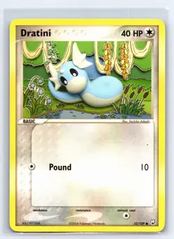 2004 Pokemon TCG Team Rocket Returns Dratini 52/109 - NM - Image 1