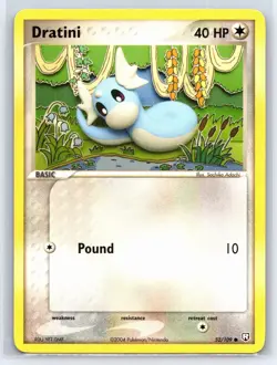 2004 Pokemon TCG Team Rocket Returns Dratini 52/109 - NM - Image 3