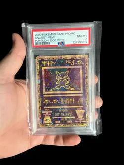 PSA 8 - 2000 POKEMON GAME PROMO - ANCIENT MEW - POKEMON 2000 MOVIE - HOLO - Image 1