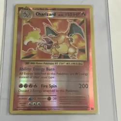 Pokemon TCG Charizard Evolutions 11/108 Reverse Holo Rare - Image 5