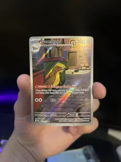 Pokemon Gumshoos Me01: Mega Evolution Illustration Rare Holo 153/132 100 HP - Image 1
