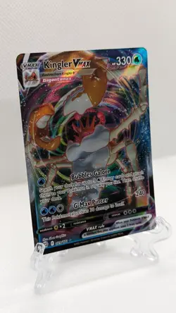 Pokemon TCG Kingler VMAX Sword & Shield: Brilliant Stars 029/172 Holo Ultra Rare - Image 5
