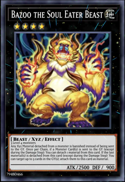 Yugioh! 3x Bazoo the Soul Eater Beast Maze of the Muertos PREORDER - Image 1