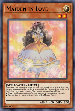 Yugioh! 3x Maiden in Love Maze of the Muertos MZMU-EN020 - Image 1