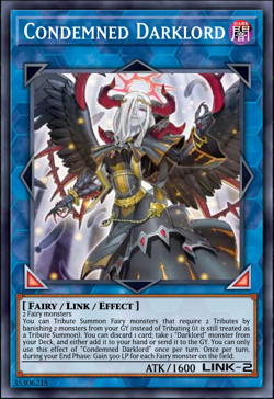 Yugioh! Condemned Darklord Maze of the Muertos MZMU-EN107 - Image 1