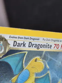Pokemon TCG Dark Dragonite Holo Rare Card 5/82 Team Rocket Vintage WOTC LP/NM - Image 5