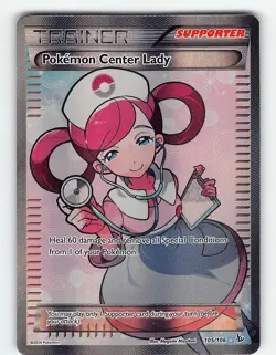 POKEMON CENTER LADY 105/106 RARE ULTRA FLASHFIRE POKEMON LP - Image 2