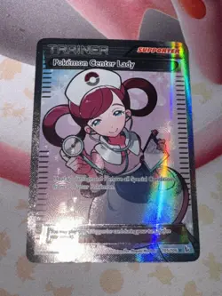 Pokemon Center Lady (105 Full Art) 105/106 Flashfire Holo (NM-/LP+) - Image 2
