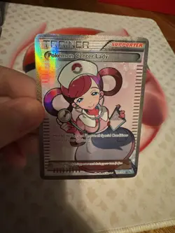 Pokemon Center Lady (105 Full Art) 105/106 Flashfire Holo (NM-/LP+) - Image 3