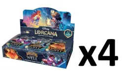 Disney Lorcana WHISPERS IN THE WELL 4-Box Booster CASE FACTORY SEALED!! - Image 1