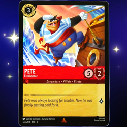 Pete Freebooter - Rare - Disney Lorcana TCG Azurite Sea #122/204 - Image 1