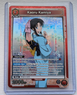 Kaoru Kamiya SR Foil UE11BT/RNK-1-071 Union Arena Rurouni Kenshin - Image 1