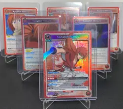 Union Arena Card Game UE11BT: Rurouni Kenshin RNK-1-085 to 090 Kenshin Himura SR - Image 1