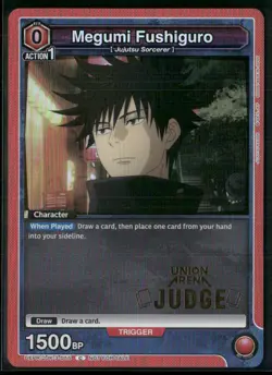 Megumi Fushiguro JJK-3-055 Judge Promo - Union Arena TCG Jujutsu Kaisen - Image 1