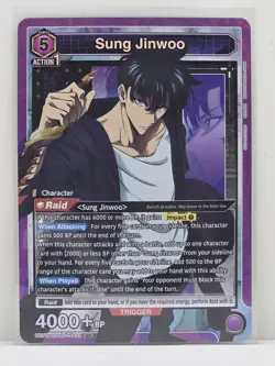 Solo Leveling Union Arena Sung Jinwoo (SR) UE17BT / SLG-1-021 - Image 1