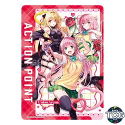 Action Point Card UA45BT_TLR-1-AP09 To LOVE-Ru Union Arena Japanese - Image 1