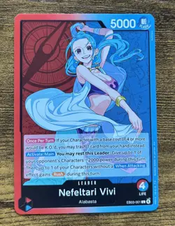 Nefeltari Vivi - 001 EB03-001 Extra Booster: One Piece Heroines Edition Foil - Image 1