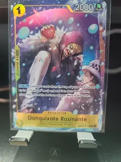 One Piece Tcg English Op14 Donquixote Rosinante Treasure Rare Op12-108 - Image 1