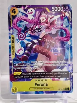 Perona (Alt Art) OP14-111 R - THE AZURE SEA'S SEVEN - One Piece TCG 🔥🔥🔥 - Image 1