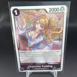 Charlotte Pudding (OP12-071/156) One Piece Legacy of the Master FOIL Rare - Image 1