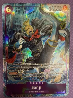 One Piece Sanji (Parallel) OP07-064 500 Years in the Future Foil - Image 1