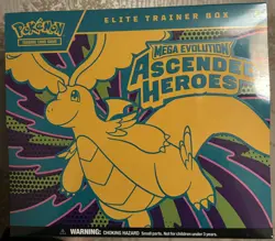 POKEMON TCG ASCENDED HEROES ELITE TRAINER BOX ETB FACTORY SEALED IN HAND NEW - Image 1