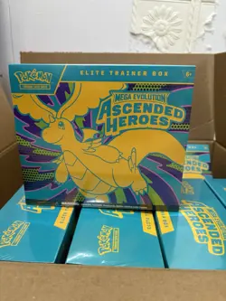 Pokemon TCG Ascended Heroes Elite Trainer Box ETB Sealed/Factory New In Hands! - Image 1
