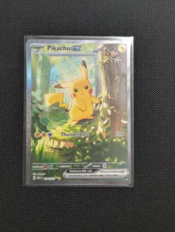 Pikachu EX 276/217 Mega Evolutions: Ascended Heroes Special Illustration Rare - Image 1