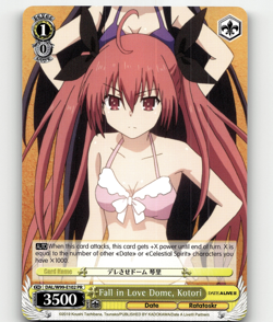 Weiss Schwarz Fall in Love Dome, Kotori Date A Live Vol.2 DAL/W99-E102 PR - Image 1