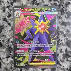 Mega Starmie EX - Ultra Rare - 102/88 - Pokemon Cards - Perfect Order Pack Fresh - Image 1