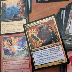 B/R ***ZOMBIES*** Custom Beginner Tribal Commander Magic Deck of 100 MTG Cards - Image 1