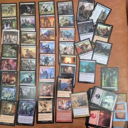 B/R ***ZOMBIES*** Custom Beginner Tribal Commander Magic Deck of 100 MTG Cards - Image 2