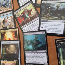 B/R ***ZOMBIES*** Custom Beginner Tribal Commander Magic Deck of 100 MTG Cards - Image 5