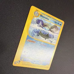Blastoise - 37/165 - Expedition Base Set - Non Holo Rare - Pokemon Card LP - Image 2