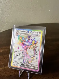 Pokemon Espeon ex SVP175 Scarlet & Violet Promo EX Holo 270 HP Card - Image 1