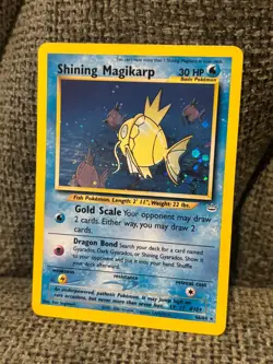Shining Magikarp 66/64 Neo Revelation Holo Vintage Card - Image 1