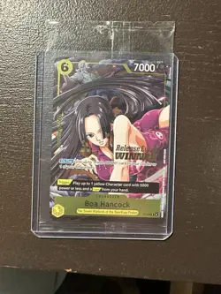 Bandai Boa Hancock Release Event Winner Promo One Piece Card Game P-115 - Image 1