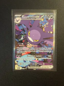 Pokemon TCG Team Rockets Crobat EX Card 234/182 Destined Rivals - Image 1