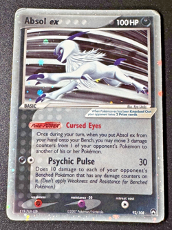 Absol ex 92/108 EX Power Keepers Pokemon Card Holo Foil Rare HP - Image 1