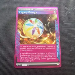 Legacy Energy 167/167 S&V Twilight Masquerade TWM Holo Ace Spec Pokemon Card - Image 1