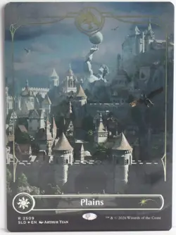Plains (2509) [New, Near Mint] *Foil* {Dungeons & Dragons SLD} - Image 1