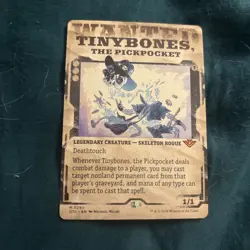 Tinybones, the Pickpocket (Showcase) Outlaws of Thunder Junction Regular NM - Image 1