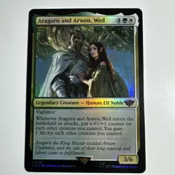 Aragorn and Arwen, Wed The Lord of the Rings: Tales of Middle-earth 287 Foil - Image 1